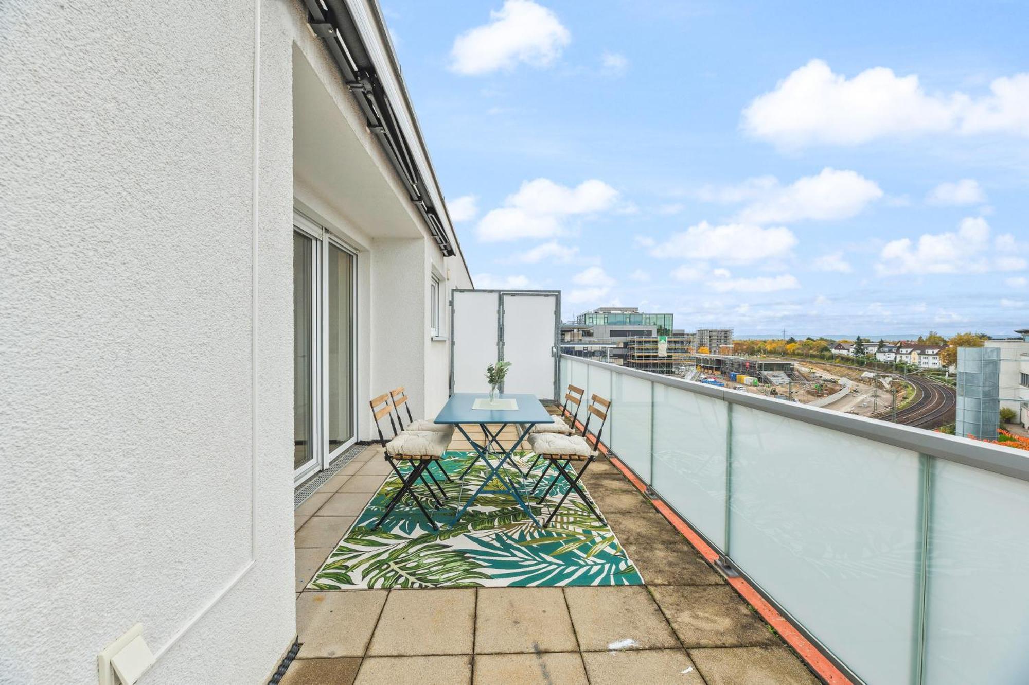 Design-Apartment - Kueche - Dachterrasse - Zentral Leinfelden-Echterdingen Exterior foto